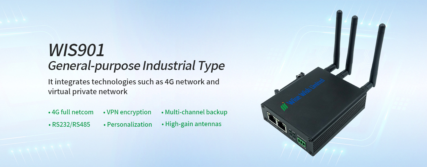 4G industrial router with wireless WIFI