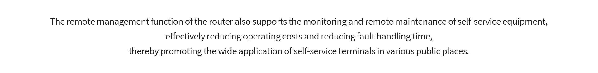 Self-service terminal equipment