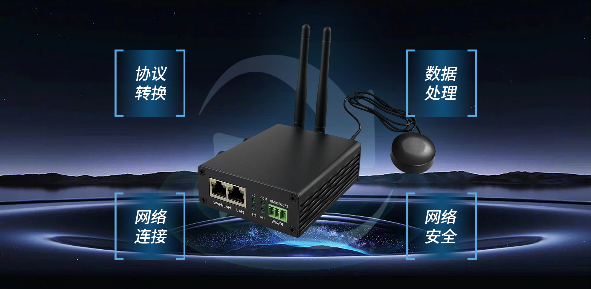 工业物联网连接 灵活可定制的网关