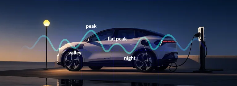 Charging station four-stage rate and five-stage rate