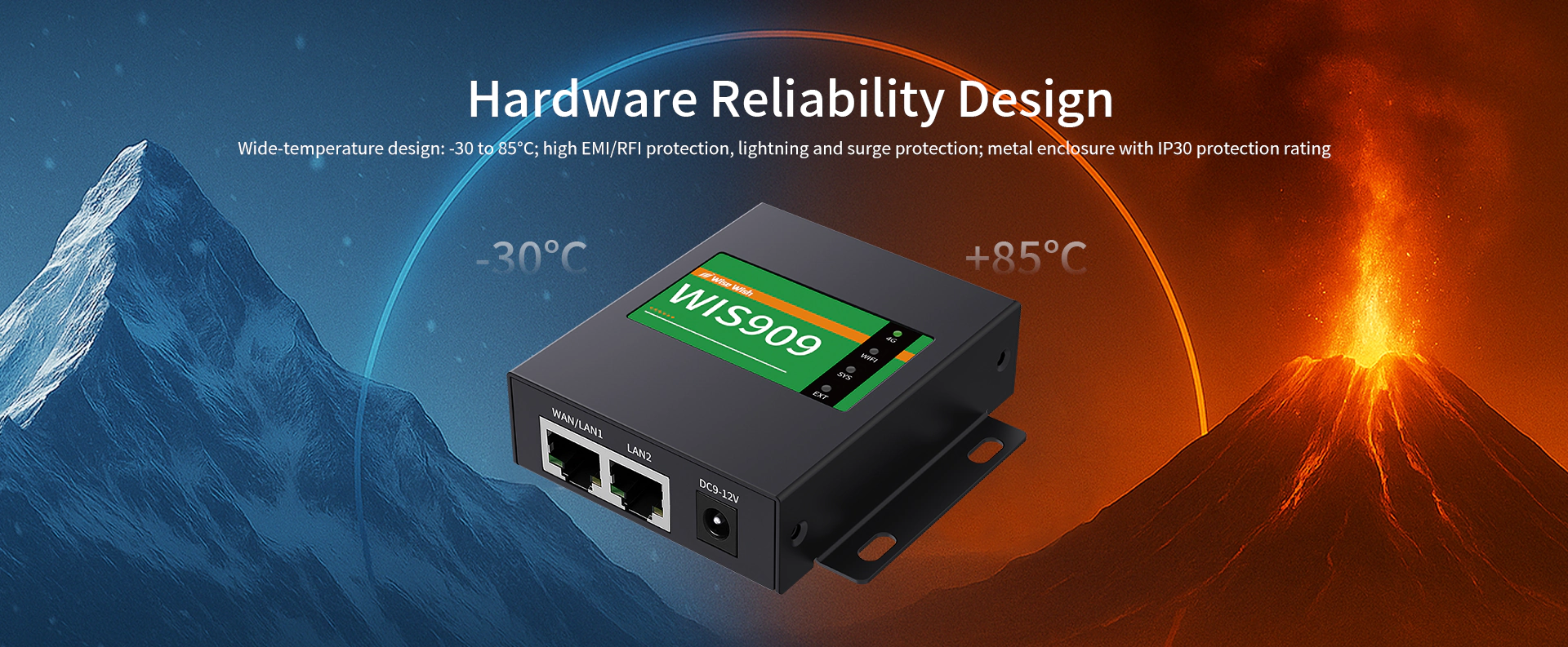 Lightweight 4G Industrial Gateway-Hardware Reliability Design